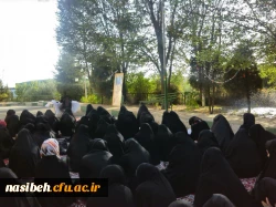 برگزاری دعای عرفه وضیافت افطاری درپردیس نسیبه  2