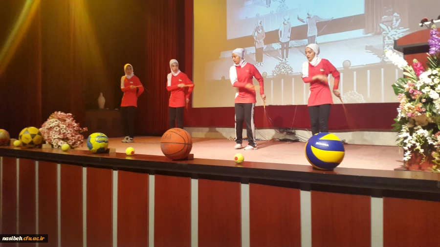 همایش کانون ورزشی پردیس نسیبه درسومین روزازهفته تربیت بدنی  3