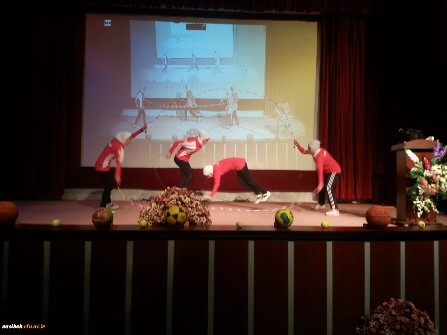 همایش کانون ورزشی پردیس نسیبه درسومین روزازهفته تربیت بدنی  8