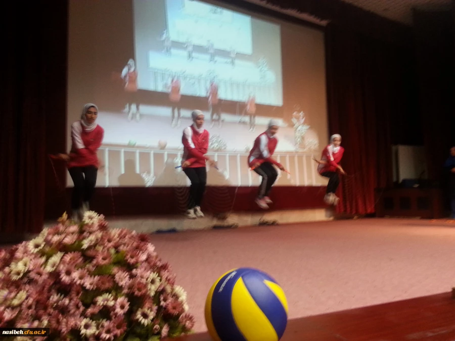 همایش کانون ورزشی پردیس نسیبه درسومین روزازهفته تربیت بدنی  6