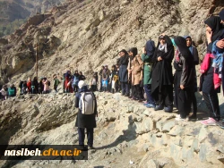 آخرین روز از هفته تربیت بدنی با اردوی کوهنوردی به پایان رسید 5