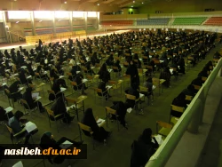 آزمون استخدامی دانشگاه فرهنگیان درپردیس نسیبه برگزارگردید. 8