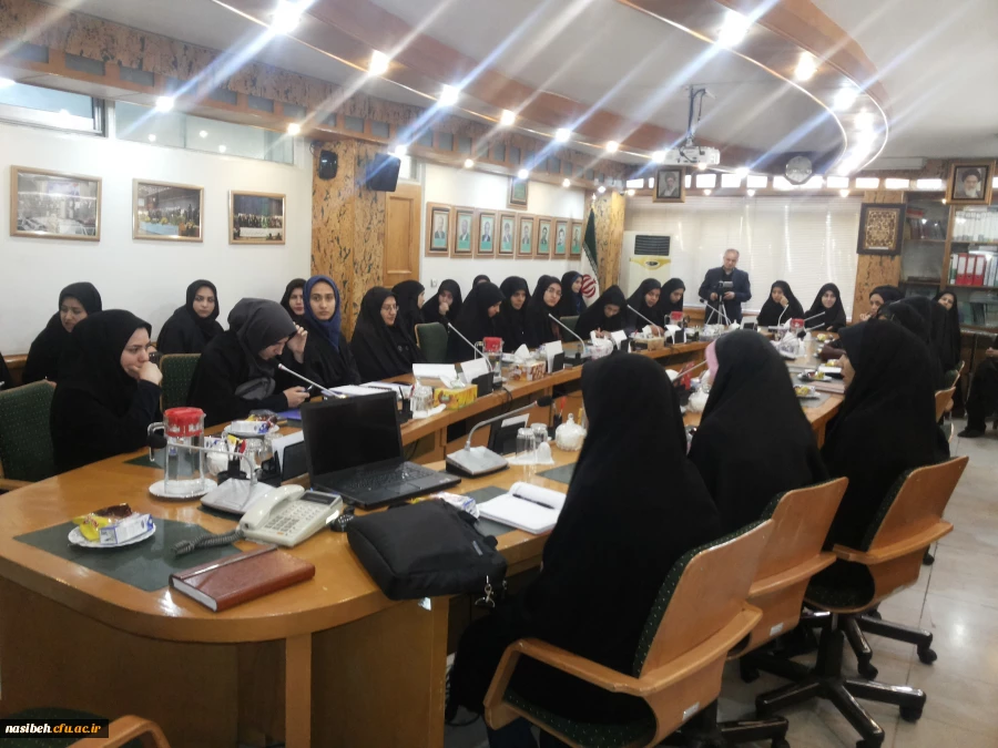 بازدید دانشجو معلمان پردیس نسیبه تهران از سازمان پژوهش و برنامه ریزی وزارت آموزش و پرورش 2