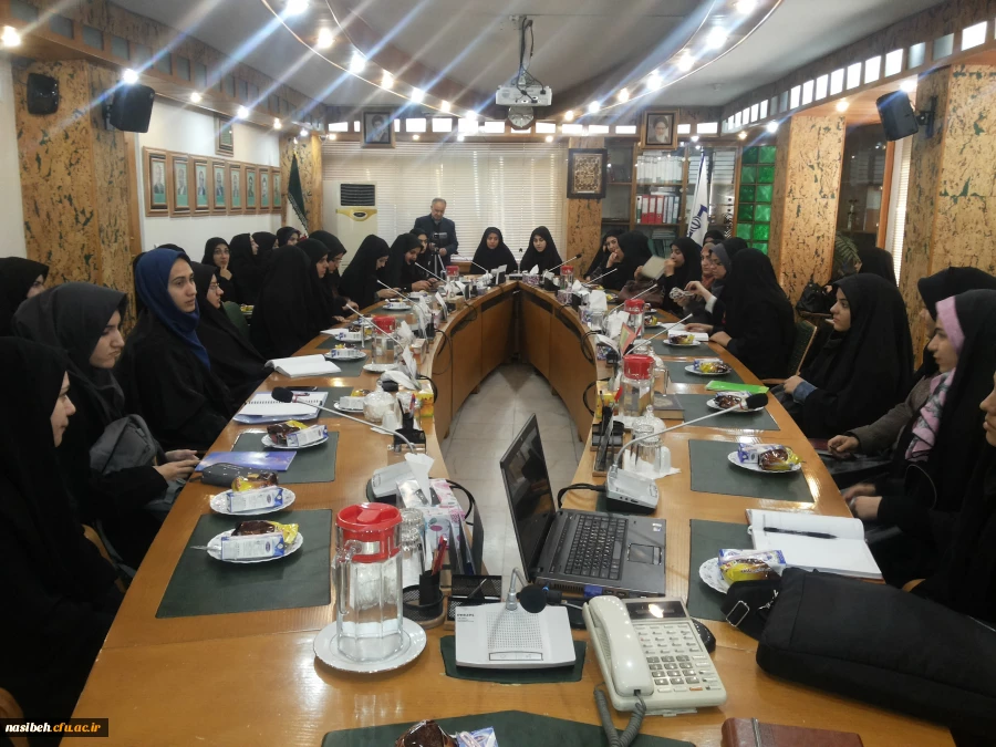 بازدید دانشجو معلمان پردیس نسیبه تهران از سازمان پژوهش و برنامه ریزی وزارت آموزش و پرورش 3