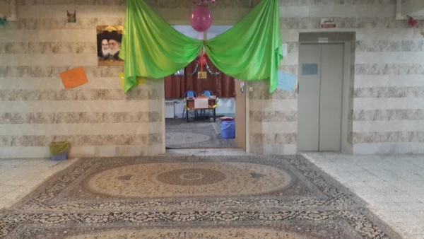 مراسم جشن میلادامام جوادالائمه(ع)درپردیس نسیبه تهران برگزارشد. 2