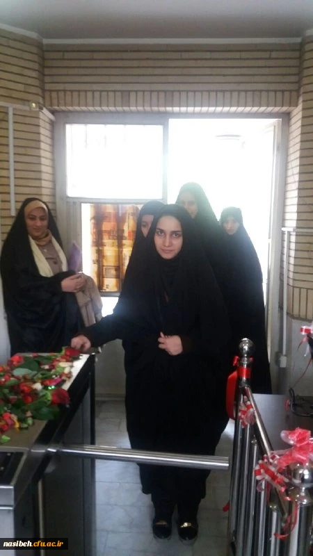 افتتاح گیت تردد دانشجویان پردیس نسیبه توسط جناب آقای دکترمهرمحمدی  3