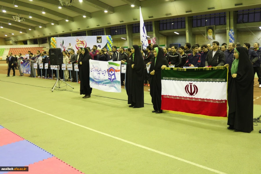 آیین افتتاحیه سومین المپیاد ورزشی کارکنان دانشگاه فرهنگیان، رقابت 51 تیم از 22 استان کشور 7