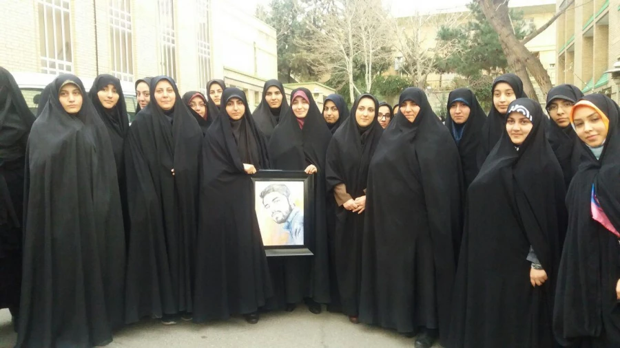 مراسم یادواره ی شهید مدافع حرم آقای محمد رضا دهقان امیری 3