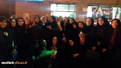 مراسم شب میلاد حضرت علی (ع) و بدرقه دانشجویان معتکف