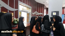 افتتاحیه نمایشگاه آثارهنرهای تجسمی دانشجویان علوم تربیتی 91 3