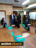 بازدید دکترمهرمحمدی سرپرست دانشگاه فرهنگیان ازنحوه برگزاری امتحانات پایان ترم  4