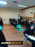 بازدید دکترمهرمحمدی سرپرست دانشگاه فرهنگیان ازنحوه برگزاری امتحانات پایان ترم  5