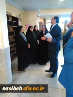 بازدید دکترمهرمحمدی سرپرست دانشگاه فرهنگیان ازنحوه برگزاری امتحانات پایان ترم  7