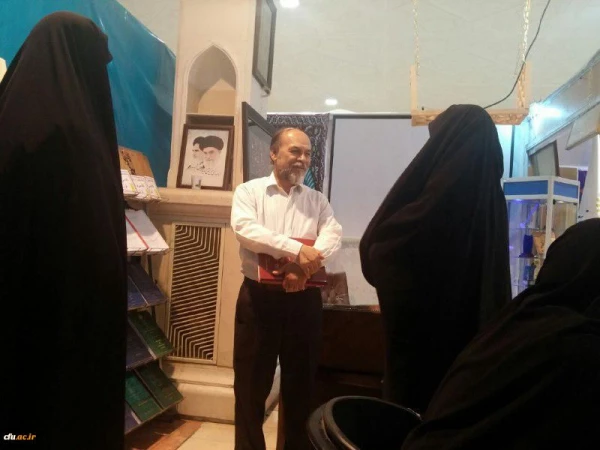 درخشش آثارهنری استاد مقتدایی دربیست وچهارمین نمایشگاه بین المللی قرآن  2