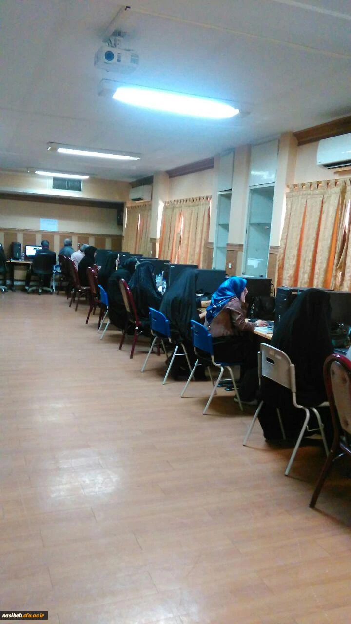 برگزاری آزمون مجازی سرپرستان شبانه روزی درپردیس نسیبه  4