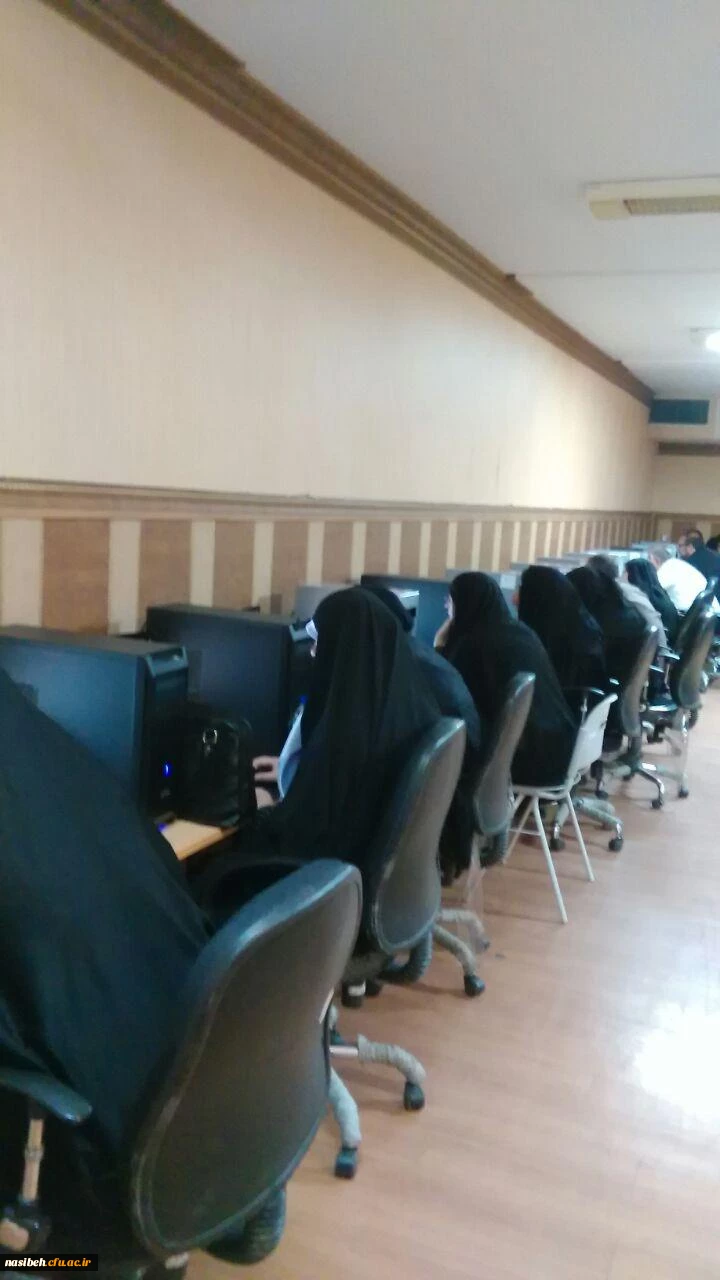 برگزاری آزمون مجازی سرپرستان شبانه روزی درپردیس نسیبه  5