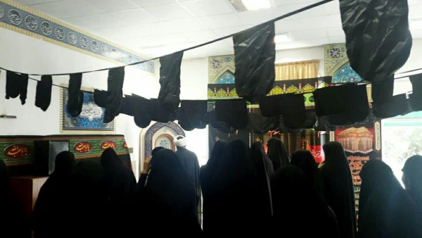 برگزاری مراسم عزاداری ایام محرم درپردیس نسیبه 3