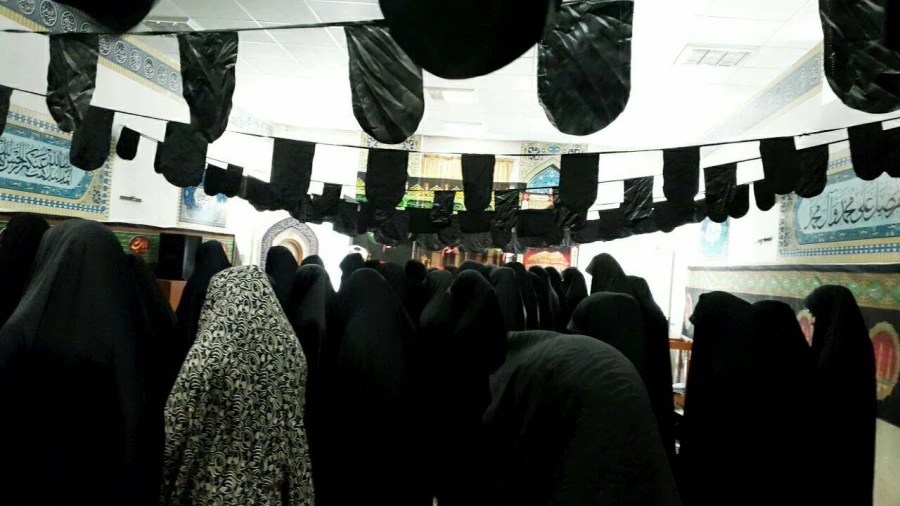 برگزاری مراسم عزاداری ایام محرم درپردیس نسیبه 4