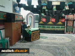 برگزاری مراسم عزاداری ایام محرم درپردیس نسیبه 5