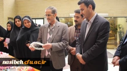 بازدید دکتر سبحانی مدیریت پردیس های استان تهران:

از روند برگزاری نمایشگاه صنایع دستی دانشجویان نسیبه به مناسبت 16 آذر به روایت تصویر 6