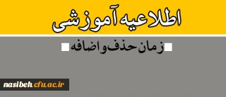 اطلاعیه مهم:

قابل توجه دانشجومعلمان زمان حذف اضطراری در سامانه گلستان