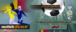 مسابقات ورزشی  فوتسال 

ویژه دانشجویان دختر پردیس های تهران با نام و یاد شهدای مدافع حرم، تحت عنوان جام شهدا  2