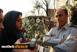 حضور مسئولین و جمعی از دانشجویان پردیس نسیبه

در پی حادثه پلاسکو و ابراز همدری با ایستگاه 77آتش نشانی شهید خورشید فر 4