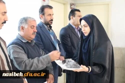 با حضور جمعی ازدانشجویان و اساتید پردیس نسیبه:

مراسم تجلیل از جان فشانی شُهدای آتش نشان برگزار شد. 3