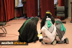 آیین های ویژه سوگواری شهادت حضرت فاطمه(س) در پردیس نسیبه  برگزار شد 6