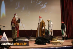 آیین های ویژه سوگواری شهادت حضرت فاطمه(س) در پردیس نسیبه  برگزار شد 9