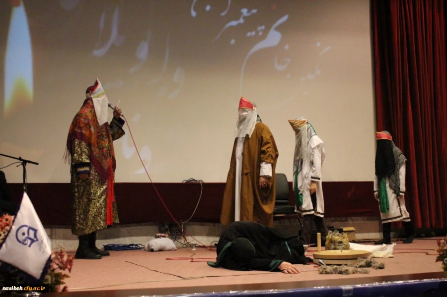 آیین های ویژه سوگواری شهادت حضرت فاطمه(س) در پردیس نسیبه  برگزار شد 9