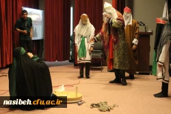 آیین های ویژه سوگواری شهادت حضرت فاطمه(س) در پردیس نسیبه  برگزار شد 12