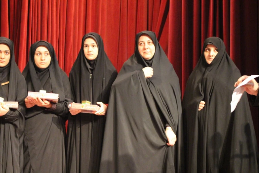 آیین های ویژه سوگواری شهادت حضرت فاطمه(س) در پردیس نسیبه  برگزار شد 2