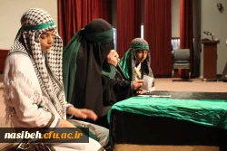 آیین های ویژه سوگواری شهادت حضرت فاطمه(س) در پردیس نسیبه  برگزار شد 3