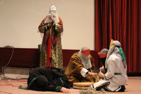 آیین های ویژه سوگواری شهادت حضرت فاطمه(س) در پردیس نسیبه  برگزار شد 5