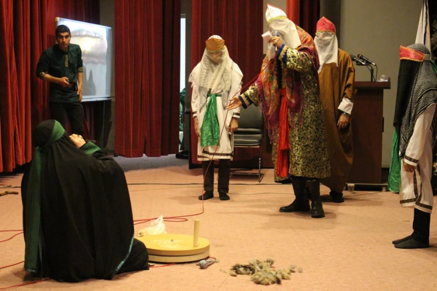 آیین های ویژه سوگواری شهادت حضرت فاطمه(س) در پردیس نسیبه  برگزار شد 6