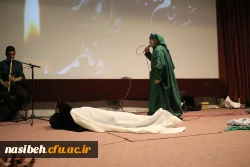 آیین های ویژه سوگواری شهادت حضرت فاطمه(س) در پردیس نسیبه  برگزار شد 10