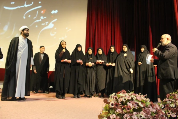 آیین های ویژه سوگواری شهادت حضرت فاطمه(س) در پردیس نسیبه  برگزار شد 17