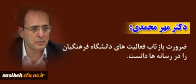 دکتر مهر محمدی در دوره دانش افزایی کارشناسان روابط عمومی کشور:

برضرورت بازتاب فعالیت های دانشگاه فرهنگیان در رسانه ها تاکید کرد