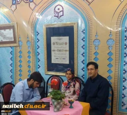 آغاز به کار غرفه دانشگاه فرهنگیان در بیست و پنجمین نمایشگاه بین المللی قرآن کریم 5