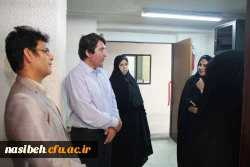 با حضور معاونت دانشجویی دانشگاه فرهنگیان دکتر علی نژاد:

مرکز خدمات مشاوره و روانشناختی قلب پردیس های تهران افتتاح شد. 2