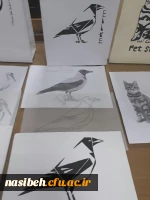 گرافیک در معنای لغت بمعنی ترسیم و نگارش است

برگزاری نمایشگاه  آفرینش های هنری دانشجویان استاد خوشبختی  در کتابخانه پردیس نسیبه تهران 4