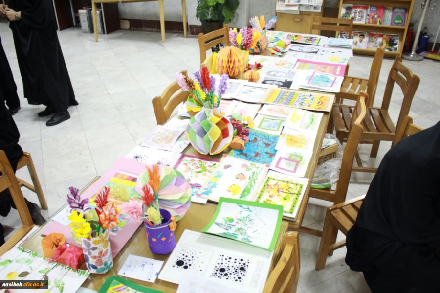 در کتابخانه پردیس نسیبه تهران برگزارشد

برگزاری نمایشگاه  آفرینش های هنری دانشجویان استاد خوشبختی 9