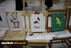 در کتابخانه پردیس نسیبه تهران برگزارشد

برگزاری نمایشگاه  آفرینش های هنری دانشجویان استاد خوشبختی 13