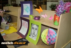 در کتابخانه پردیس نسیبه تهران برگزارشد

برگزاری نمایشگاه  آفرینش های هنری دانشجویان استاد خوشبختی 13