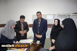 به روایت تصویر:

بازدید همکاران حفاظت آزمون سازمان مرکزی از نحوه برگزاری امتحانات پردیس نسیبه تهران  8