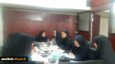 برگزاری جلسه شورای فرهنگی با موضوع برگزاری هفته قرآنی وهفته آموزش