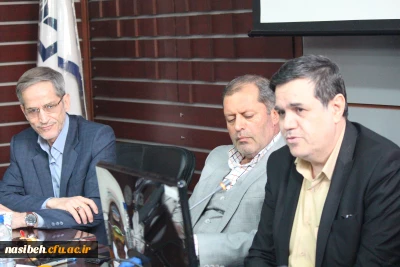 مراسم تکریم دکتر سبحانی سرپرست پیشین امور پردیس های استان تهران