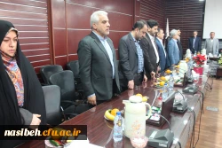 مراسم تکریم دکتر سبحانی سرپرست پیشین امور پردیس های استان تهران 5