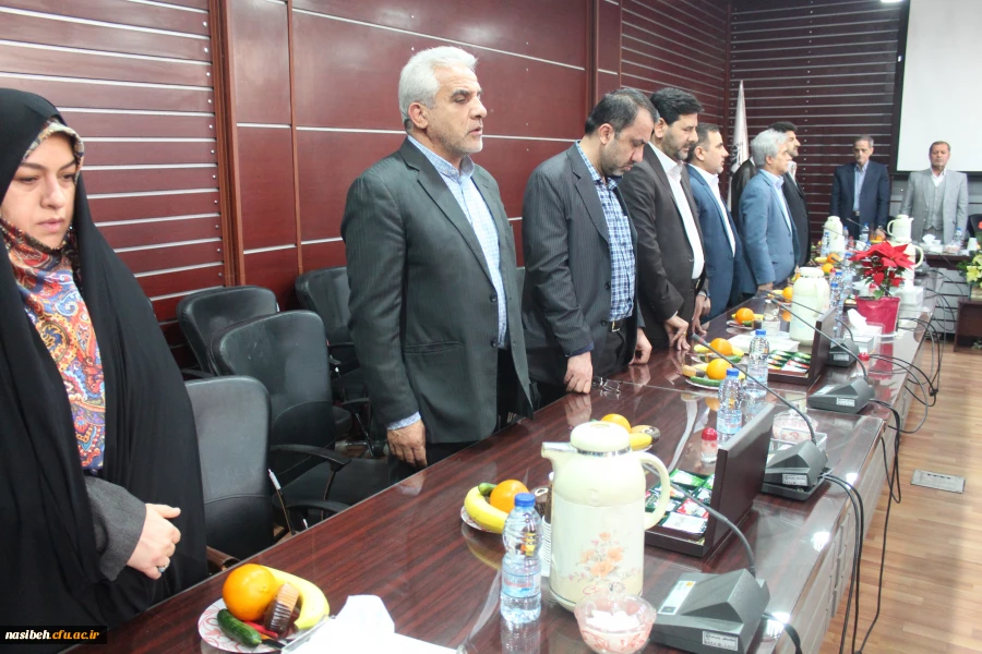 مراسم تکریم دکتر سبحانی سرپرست پیشین امور پردیس های استان تهران 5